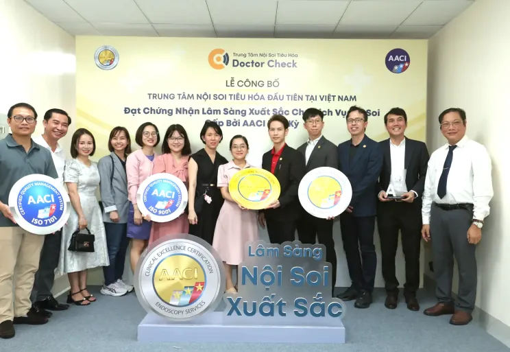 Lễ công bố chứng nhận AACI Hoa Kỳ tại Doctor Check