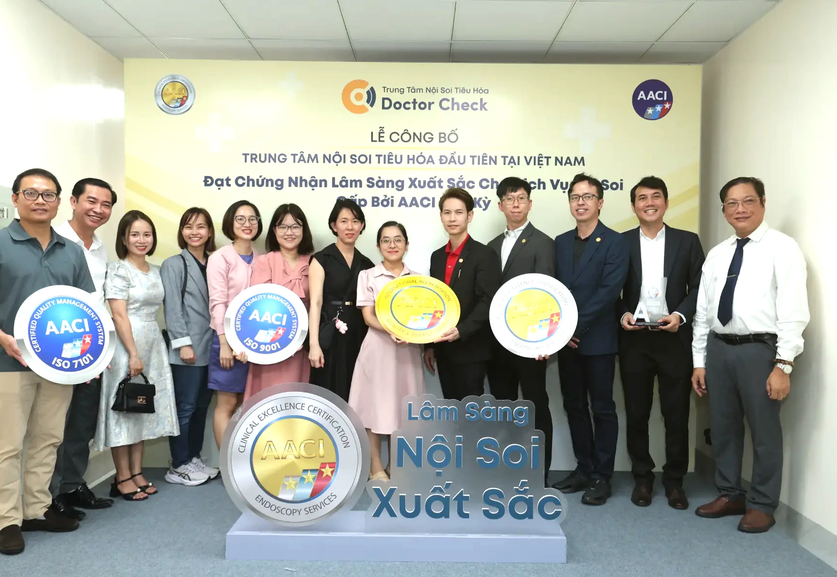 Lễ công bố chứng nhận AACI Hoa Kỳ tại Doctor Check